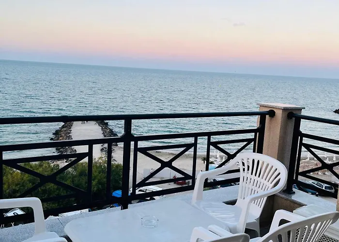 Golden Sea View New Apartment Pomorie